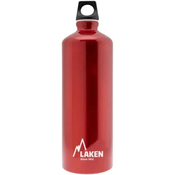 Futura 1000 ml červená, neoprenový obal, popruh