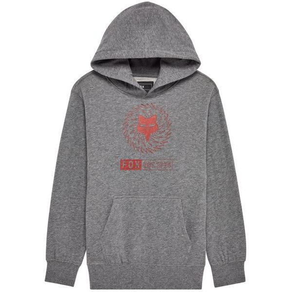 Yth Kairos Fleece Po Heather Graphite