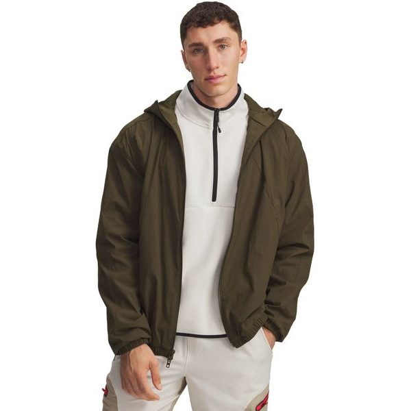 UA Unstoppable Txt Woven Jkt-GRN