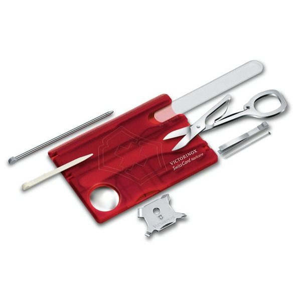 SwissCard Nailcarre červená