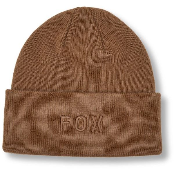 Wordmark Beanie Walnut