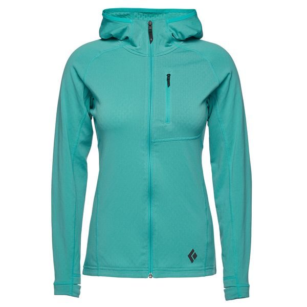 W COEFFICIENT FLEECE HOODY Dark Patina