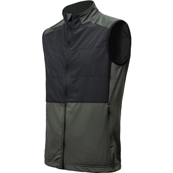 COOLMAX THERMO pánská vesta olive green/černá