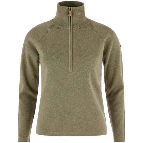 Övik Lite Half Zip W Light Olive