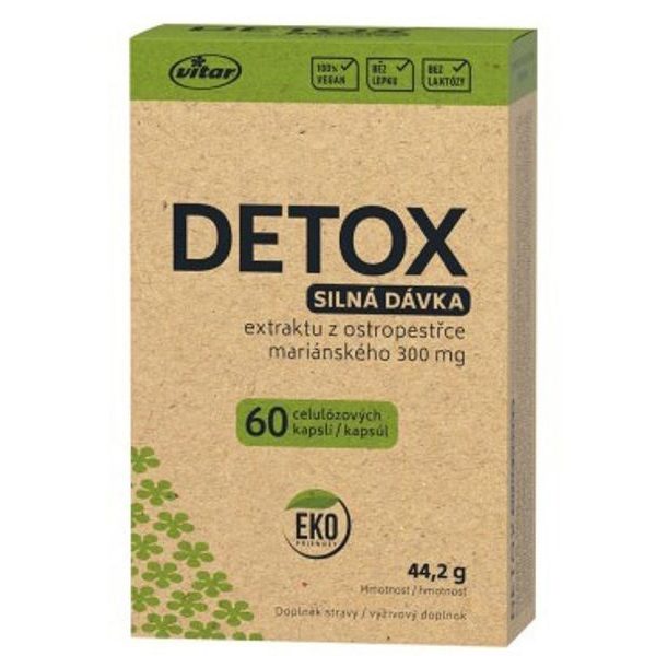 EKO Detox silná dávka, 60 tablet