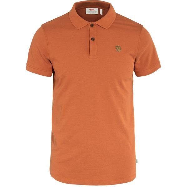 Övik Polo Shirt M, Terracotta Brown
