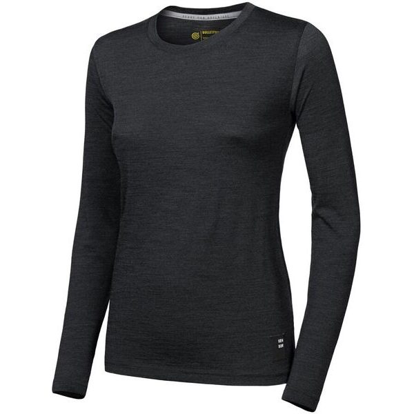 MERINO CORDURA dámské triko dl.rukáv černá