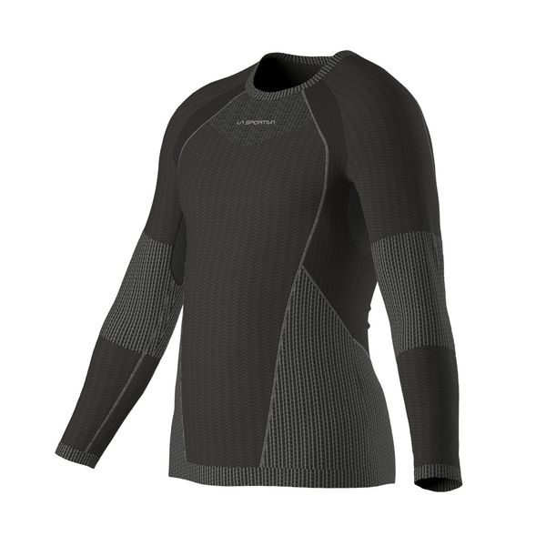 Wool70 Tech Longsleeve M Carbon/Cloud