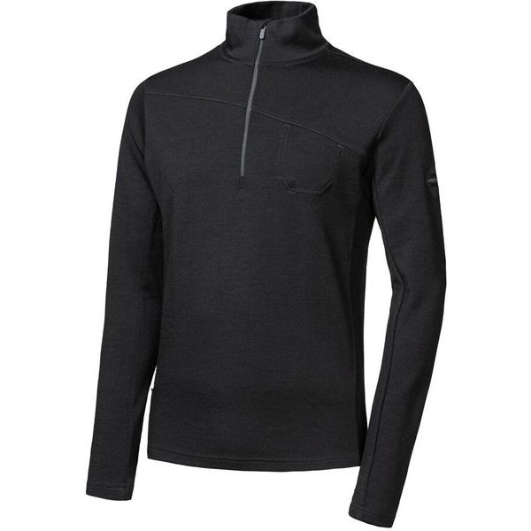 MERINO EXTREME UP pánská mikina dl.rukáv zip černá