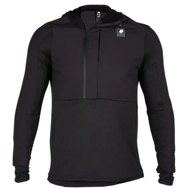 Defend Thermal Hoodie Black