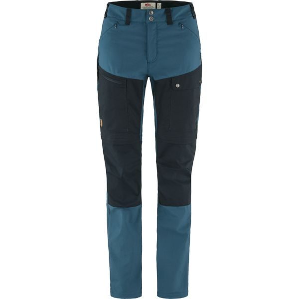 Abisko Midsummer Zip Off Trousers W Indigo Blue-Dark Navy