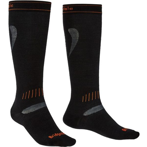 Ski Ultra Fit, black/orange