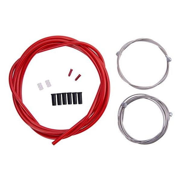 Brakecab. Set Neostop+ Steel Fr+Rear Compl red