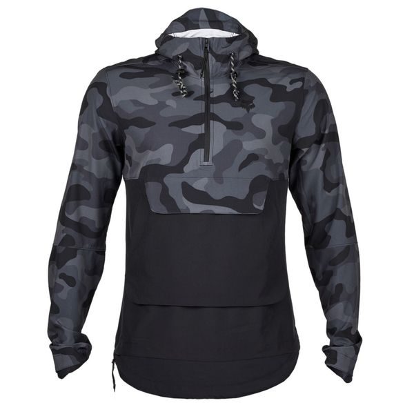 Ranger Wind Pullover Black Camo