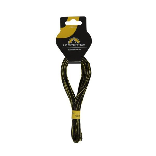 Mountain Running Laces 107/42 39R Black/Yellow