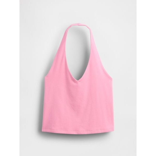 Crop top Růžová