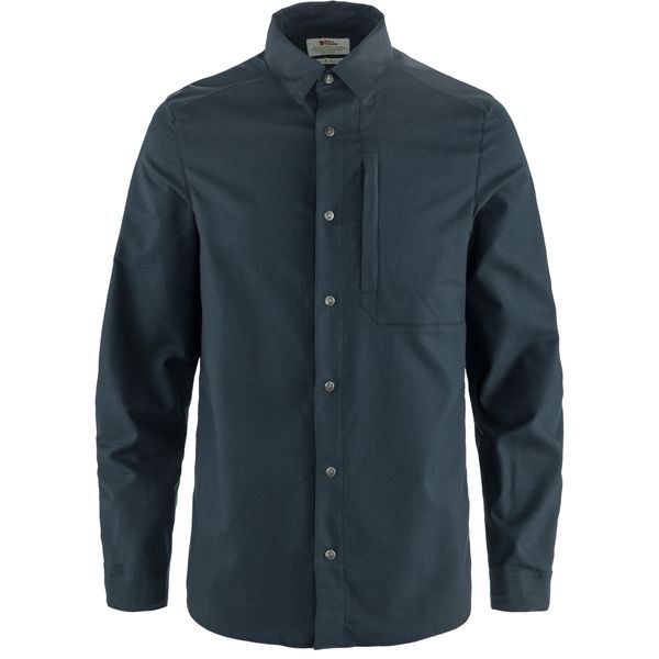 Keb Trekking Shirt LS M - Dark Navy-Dark Navy