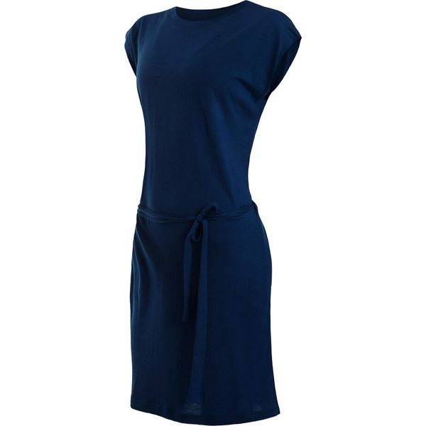 MERINO ACTIVE dámské šaty deep blue