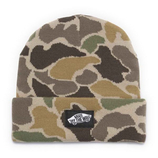 CLASSIC TALL CUFF BEANIE BUNGEE CORD/TURKISHCFEE