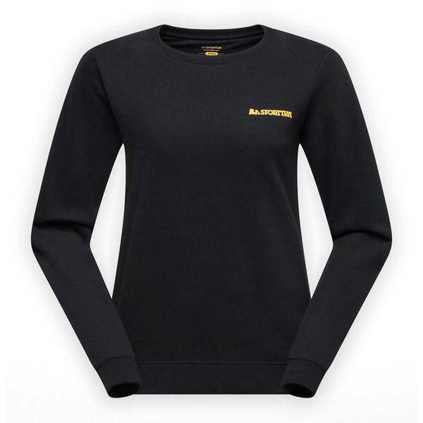 Climbing on the Moon Sweatshirt W Nero/Giallo