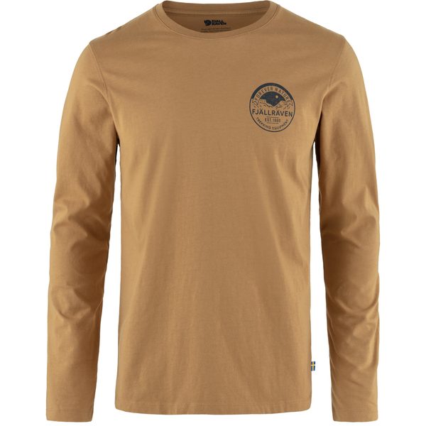 Forever Nature Badge LS M, Buckwheat Brown