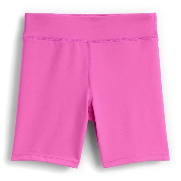 879453-02 Dětské žebrované biker shorts Růžová