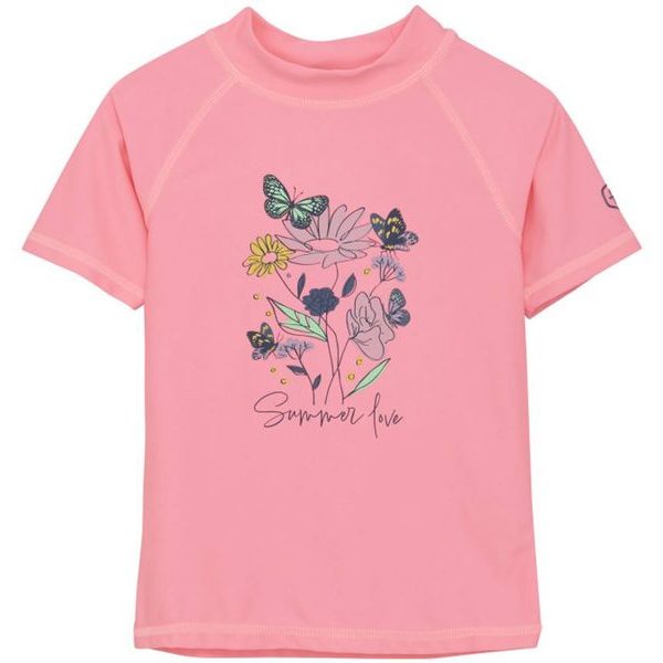 T-shirt W. Print-5039-Plumeria
