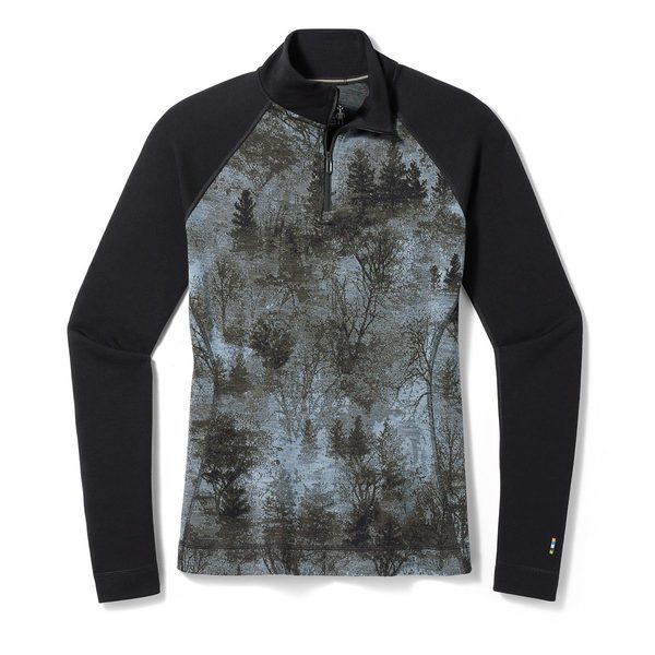 W CLASSIC THERMAL MERINO BL 1/4 ZIP black forest