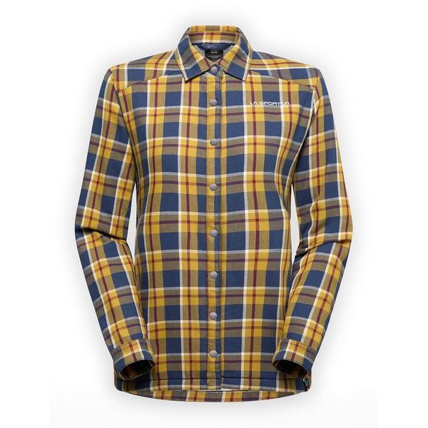 Rambler Lined Flannel Shirt W, Night Sky / Chalk