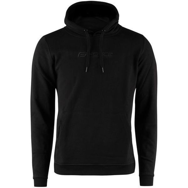 COMFY UNI přes hlavu s kapucí černá