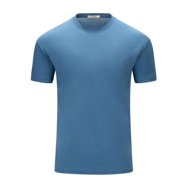LightWool 140 classic tee M's Blue Fusion