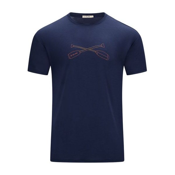 LightWool 140 Tee Oars M's Navy Blazer