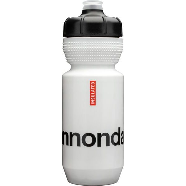 550ml LOGO GRIPPER INSULATED BOTTLE WHITE/BLACK