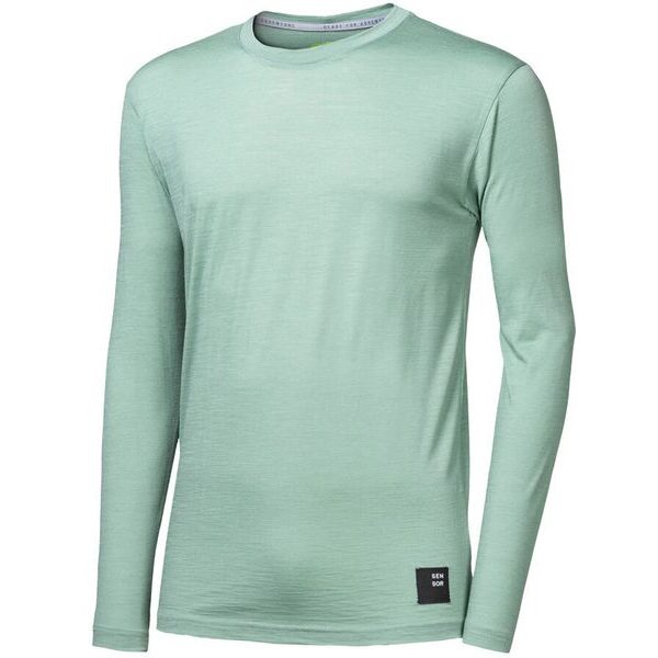 MERINO CORDURA pánské triko dl.rukáv basil green
