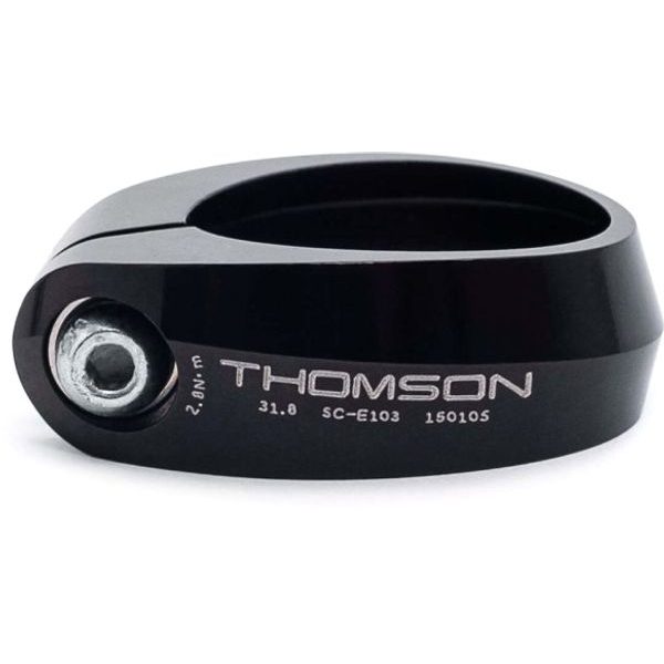 Sedlová objímka Thomson 31,8mm černá