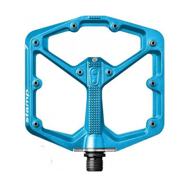 Stamp 7 Large Electric Blue