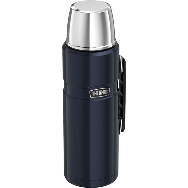 Termoska na nápoje s madlem 2,0 l tmavě modrá
