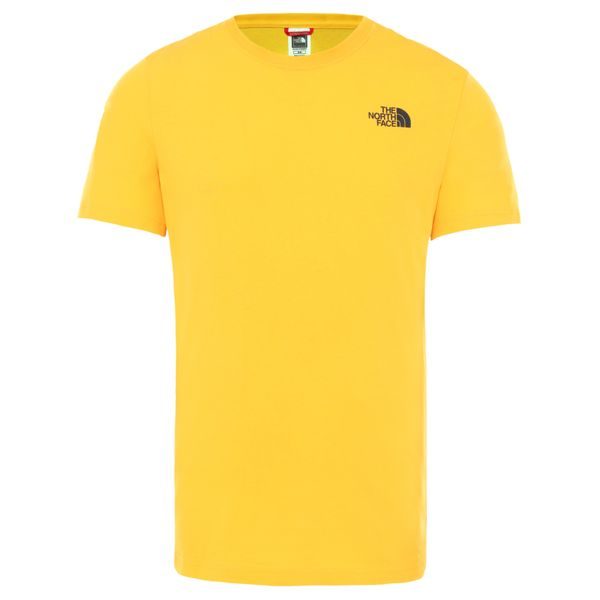 M SS THROWBACK TEE, SUMMIT GOLD
