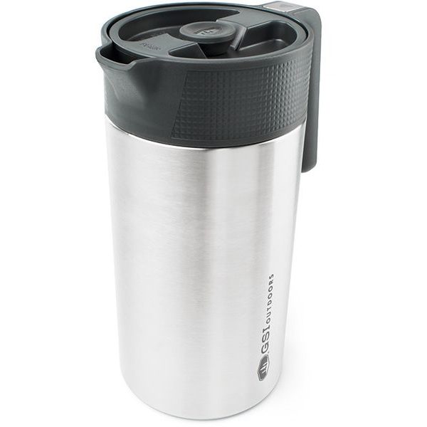 Glacier Stainless Java Press, 976ml brushed
