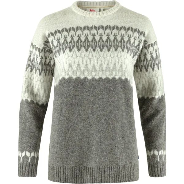 Övik Path Knit W, Grey-Chalk White