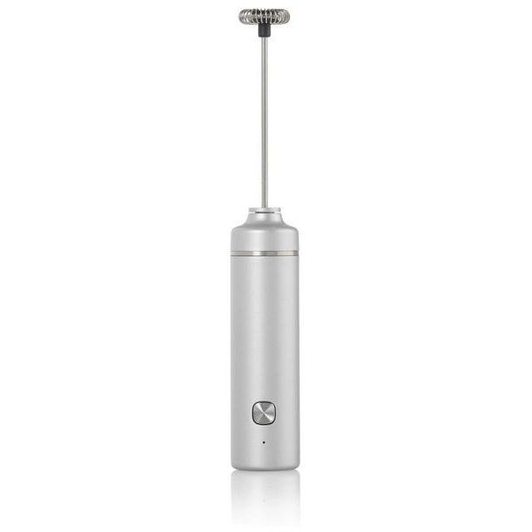 MORO, dobíjecí na USB-C, světle šedý, nerez/plast, 20,8 cm