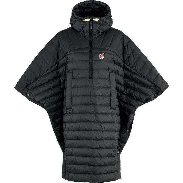 Expedition Down Poncho, Black