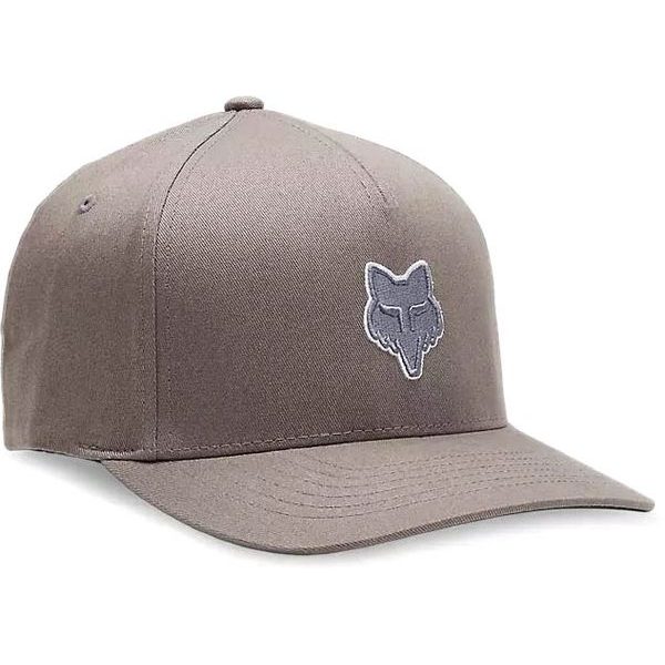 Fox Head Flexfit Hat, Steel Grey