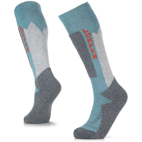 WOOL SKI 2 PACK KIDS, ARCTIC/DARK MARINE