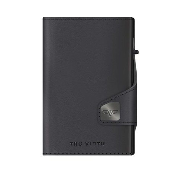 Wallet Click & Slide - leather Nappa Black