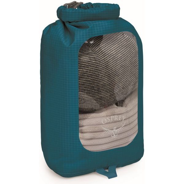 DRY SACK 6 W/WINDOW, waterfront blue
