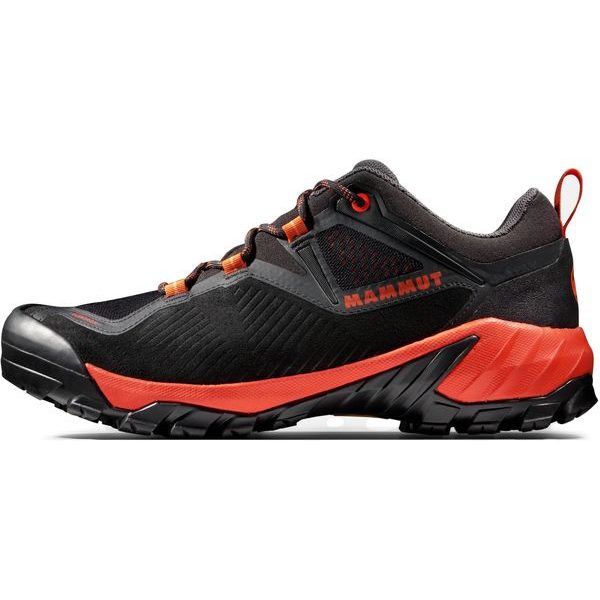 Sapuen Low GTX® Men, black-hot red