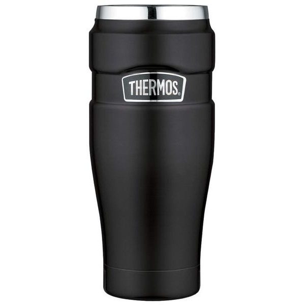 Vodotěsný termohrnek 470 ml - matně černá