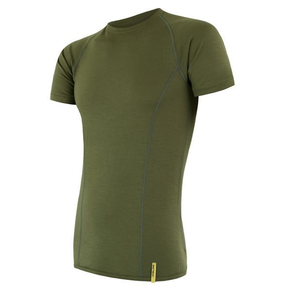 MERINO ACTIVE pánské triko kr.rukáv safari