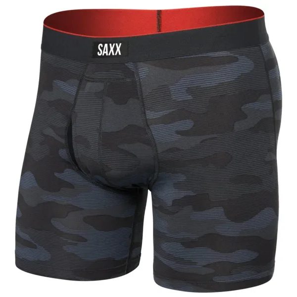 MULTI-SPORT MESH BOXER BRIEF FLY remote camo-faded black